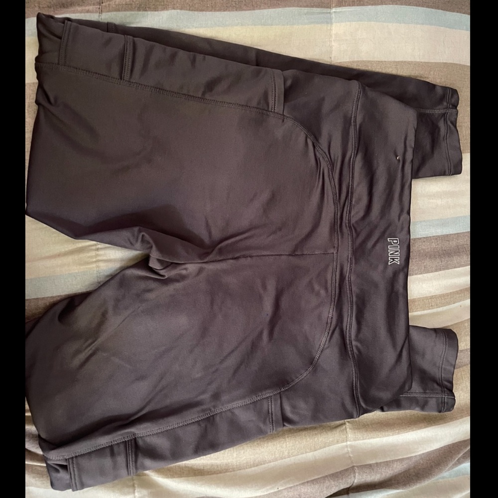 Pink thick cargo like leggings
